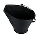 image 4 of Fireplace Waterloo Style Black Coal Log Burner Scuttle Bucket Wide Mouth Fire