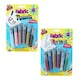 image 1 of Pack of 6 Assorted Glitter & Metallic Fabric Paints