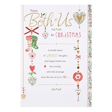 From Both Christmas Card 'Warmest Thoughts'