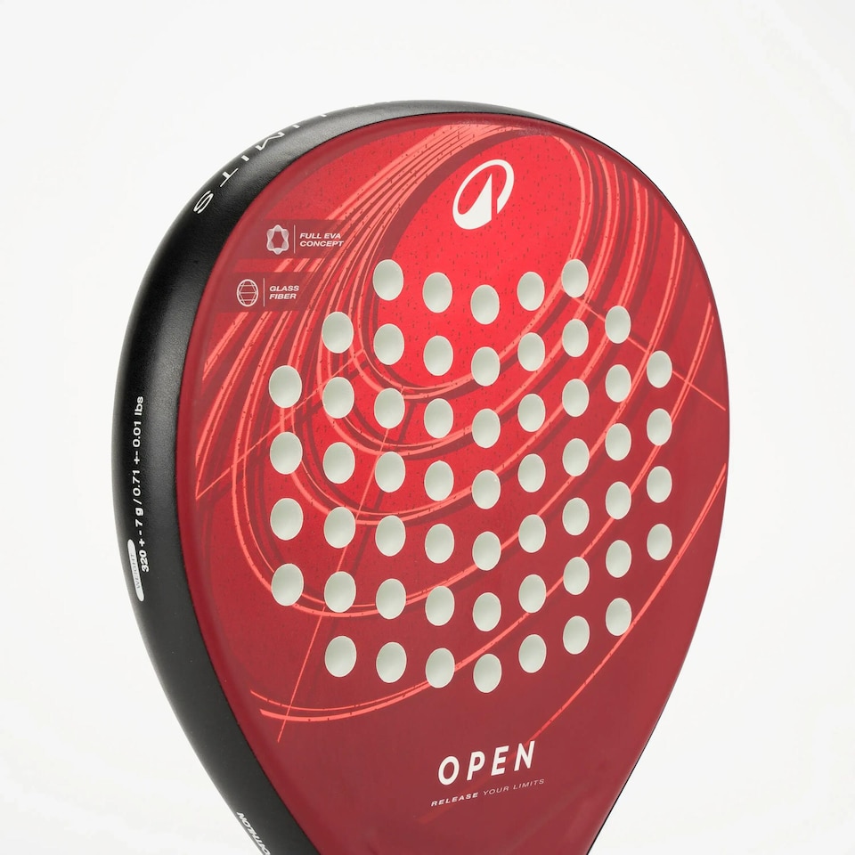 image 1 of Decathlon Adult Padel Racket PR Open - Red