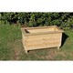 image 1 of Multi Pack of 3 - Trough Planters, Wooden Garden Pot/Tub for Plants - L40 x W80 x H40 cm - Fully Assembled | Brown