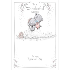Me To You Bear Wonderful Couple Wedding Day Card