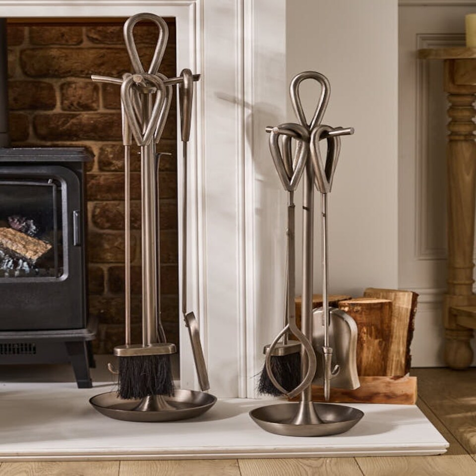 image 1 of Blackwell Pewter Effect Companion Set