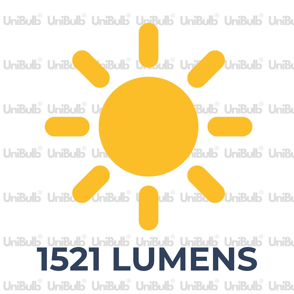 image 1 of UniBulb LED GLS B22 Bayonet Cap (BC) 1521lm 12.6W (Replaces 100W) 2700K (Warm White) Dimmable Light Bulb - Pack of 2