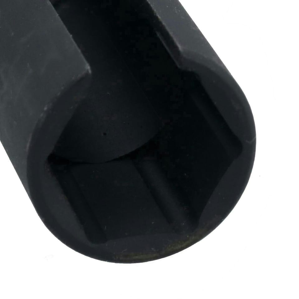 image 1 of 22mm 1/2in Drive Lambda Oxygen Sensor Socket with Cut Out 150mm Long