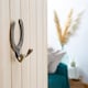 image 5 of Hammer & Tongs Horse Shoe Double Coat Hook - W100mm x H110mm - Black | Black | Black | One Size