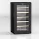 image 7 of 24 Bottles Wine Fridge with Glass Door Digital Touch Screen Control LED Light