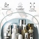 image 3 of Neo Three Layer Cosmetic Makeup Vanity Beauty Storage Organiser Skincare Display Box Case Holder