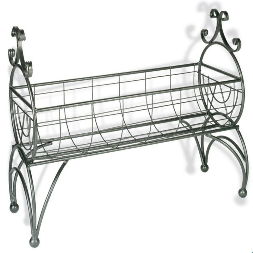 image 1 of Regal 600 Planter - Solid Steel - L30 x W60 x H76 cm - Black Brown
