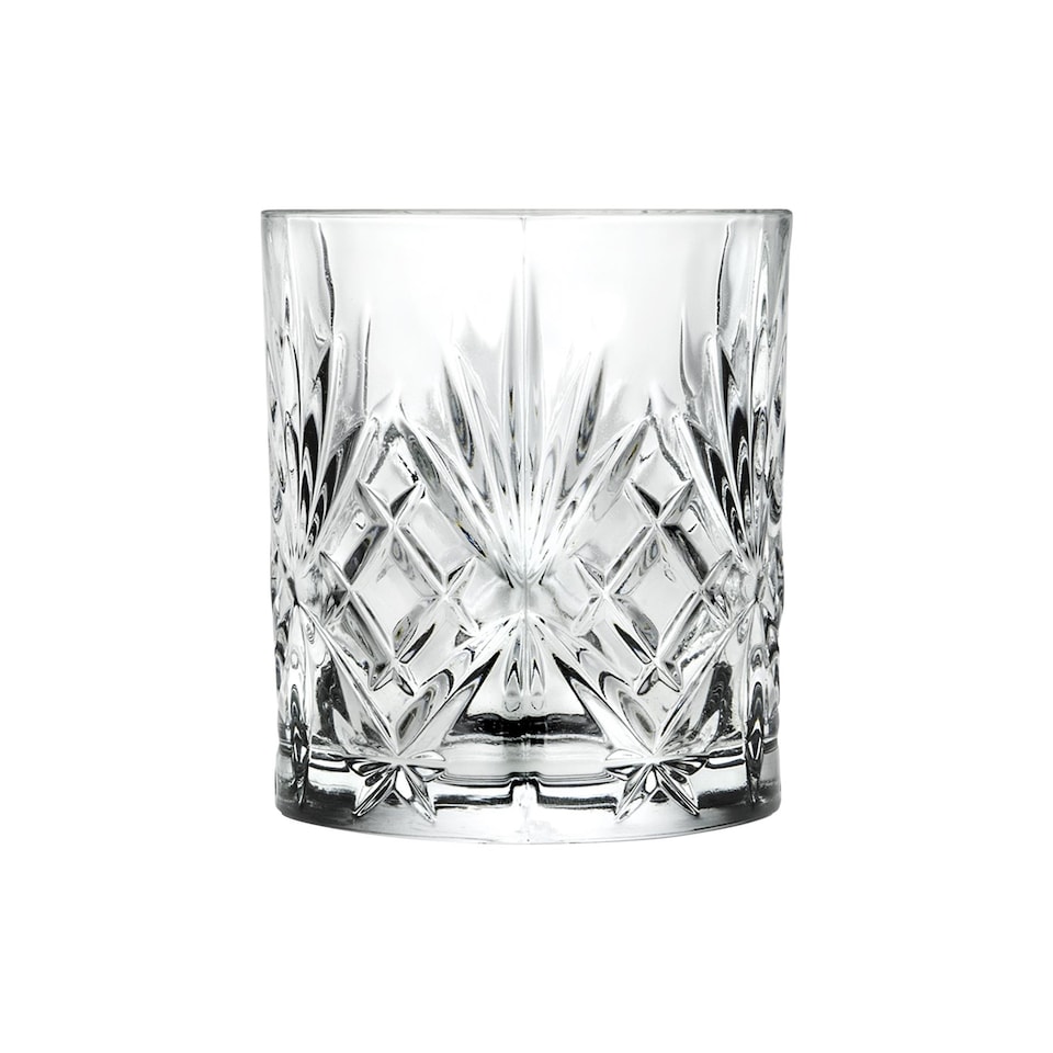 image 1 of RCR Crystal Melodia Whisky Glasses - 240ml - Pack of 6 | Clear | Clear