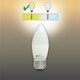 image 3 of BELL Lighting E27 Edison Screw LED Candle  Warm White 2700K 4.7W Light Bulb