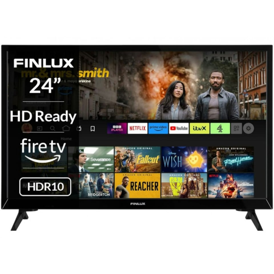 image 1 of Finlux 24" Inch HD Ready HDR Smart Fire TV 720p With Freeview Play - 24MH24F