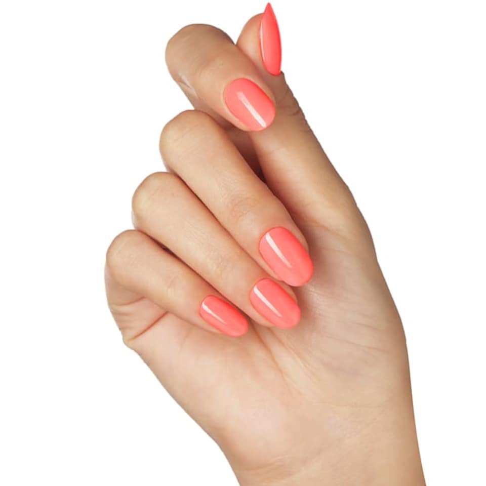 image 1 of Bluesky Pink Gel Polish - Pink Neon Coral 10ml