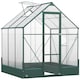 image 1 of Outsunny Walk-in Greenhouse Garden Polycarbonate Aluminium w/ Window