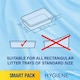 image 3 of 6 Pack Catsan Hygiene Smart Pack Inlays Cat Litter Dust Free Litter Tray Liners