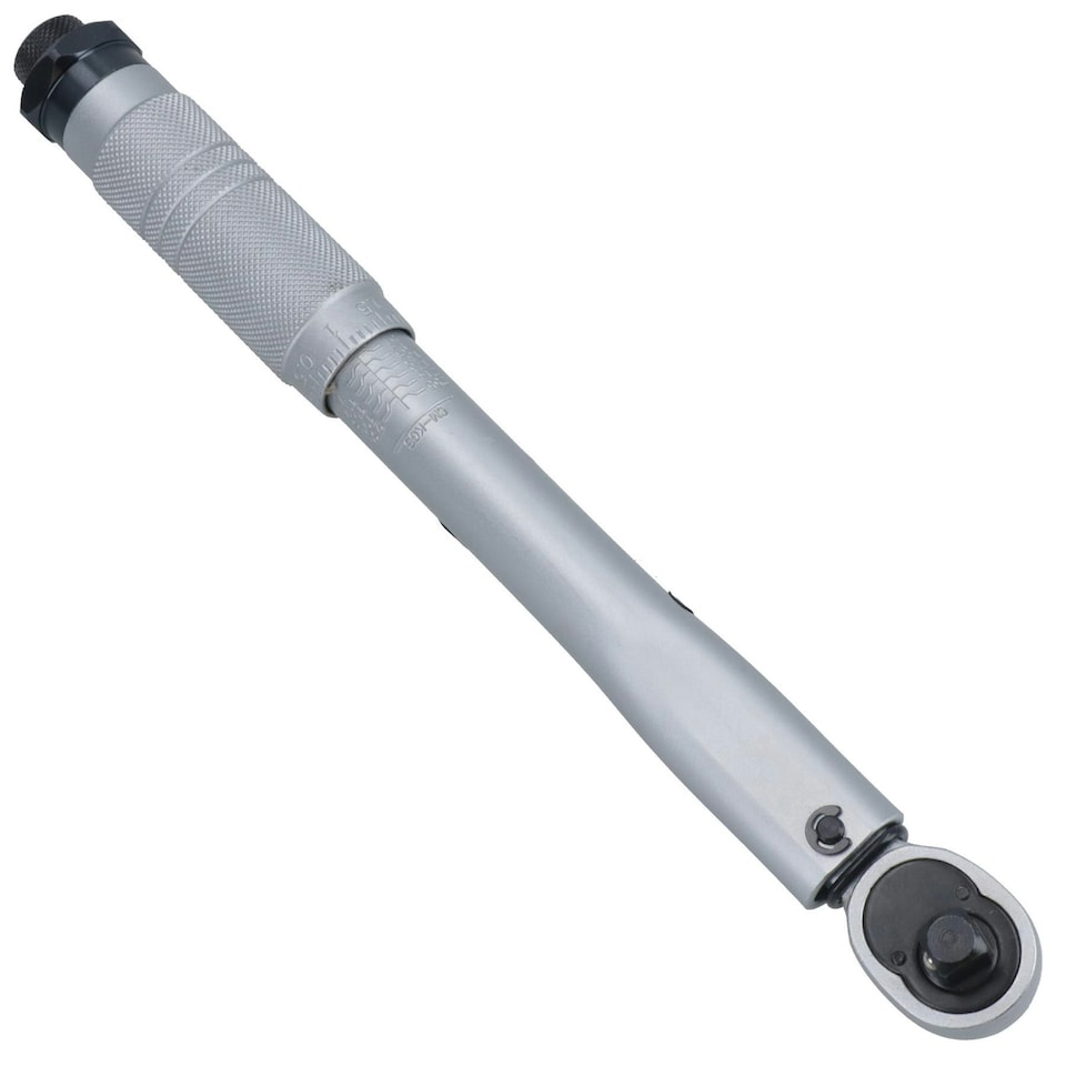 image 1 of 3/8" drive professional torque ratchet wrench 5 - 25 Nm / 4 - 18 ft/lbs TE526
