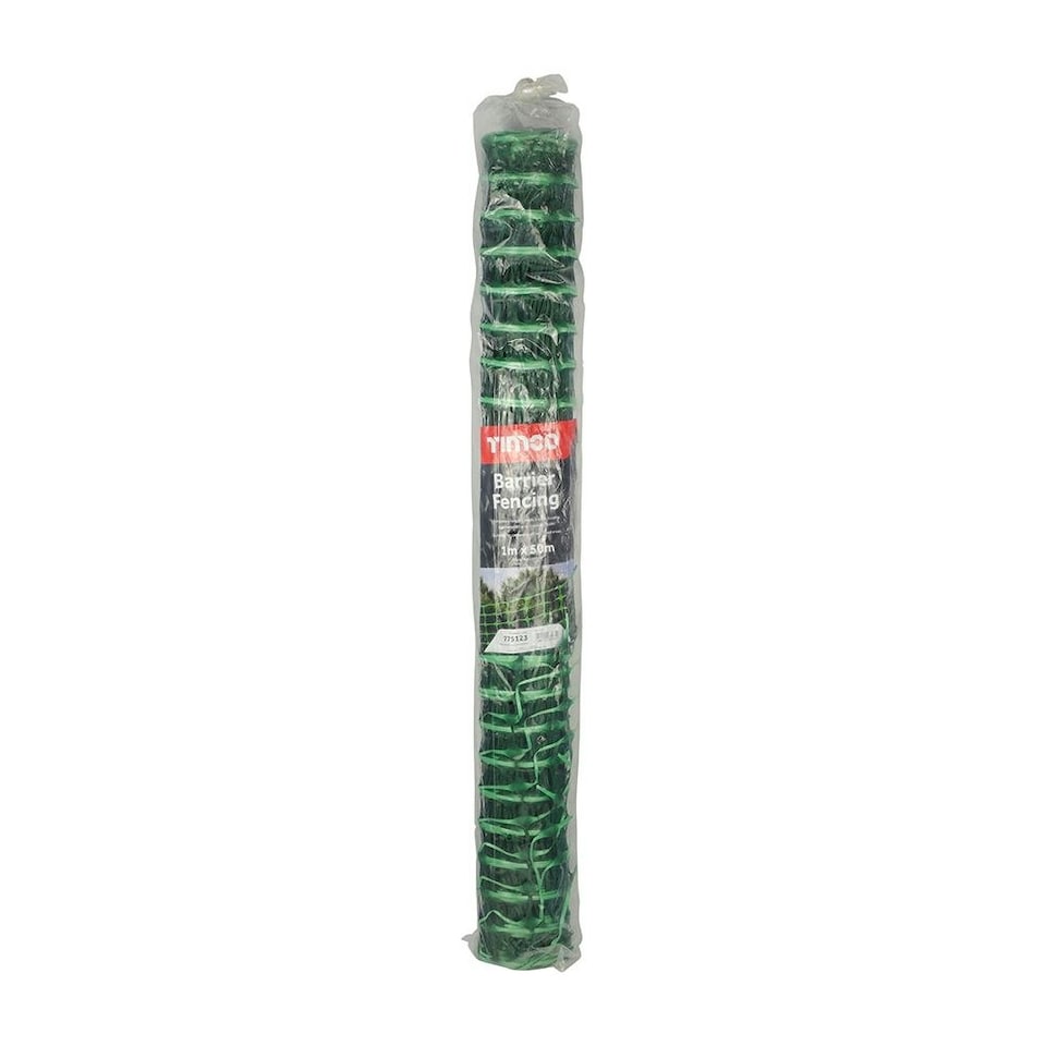image 1 of Timco - Barrier Fencing - Green (Size 1m x 50m - 1 Each)