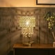 image 1 of ValueLights Enna Polished Gold Table Lamp with Gold Tiered Shade