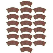 Hook + Loop Mixed Grit Sanding Pads Sheets Sander sandpaper 40 - 120Grit 400pc