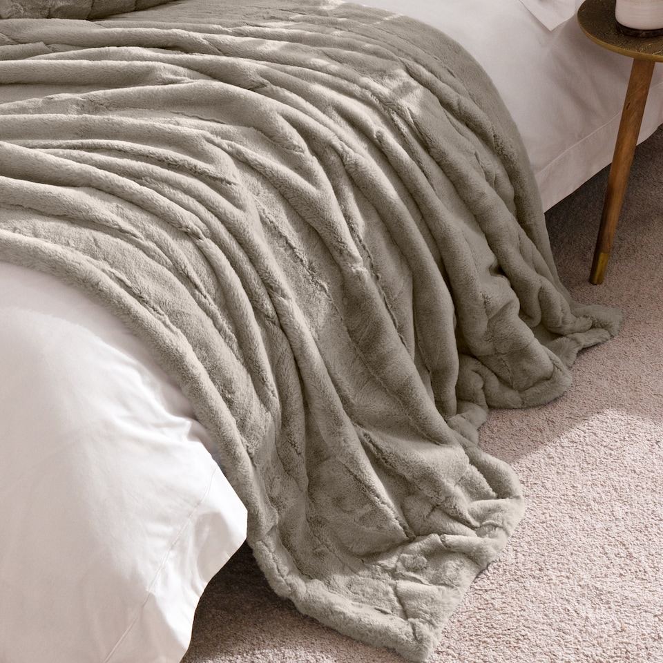 image 1 of Paoletti Empress Faux Fur Throw