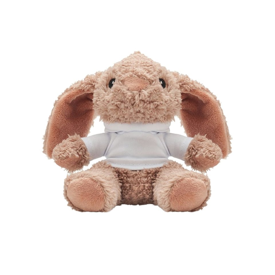 image 1 of MidOcean Bunny Plush Toy - White - One Size