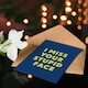 image 4 of I Miss Your Stupid Face Bold Modern Simple Art Card