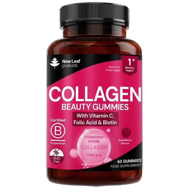 Collagen Gummies + Vitamin C, Folic Acid & Biotin
