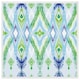 image 1 of Ethnic style modern scarf (Picutre Frame) White | XL