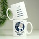 image 5 of Personalised Moon & Back Photo Upload Mug White