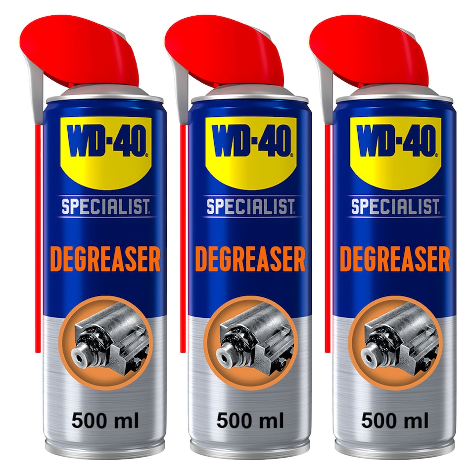 image 1 of WD-40 Specialist Degreaser 500ml Professional Strength-Heavy Duty, 3 Pack