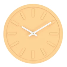 Interval Minimalist Wall Clock 30cm - Yellow Yellow