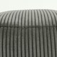 image 6 of icon Theo Beanbag Footstool Corduroy Charcoal Grey