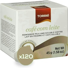 Instant Coffee with Milk Nespresso ® Compatible Coffee Capsules (120 Pods)
