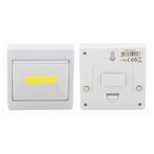 Kingavon Plastic Switch Light - 3W COB - White White