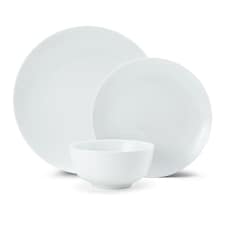 Mikasa Dinner Set White Porcelain 12 Piece