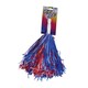 image 2 of Bristol Novelty Tricolour Pom Pom - Red/White/Blue - One Size