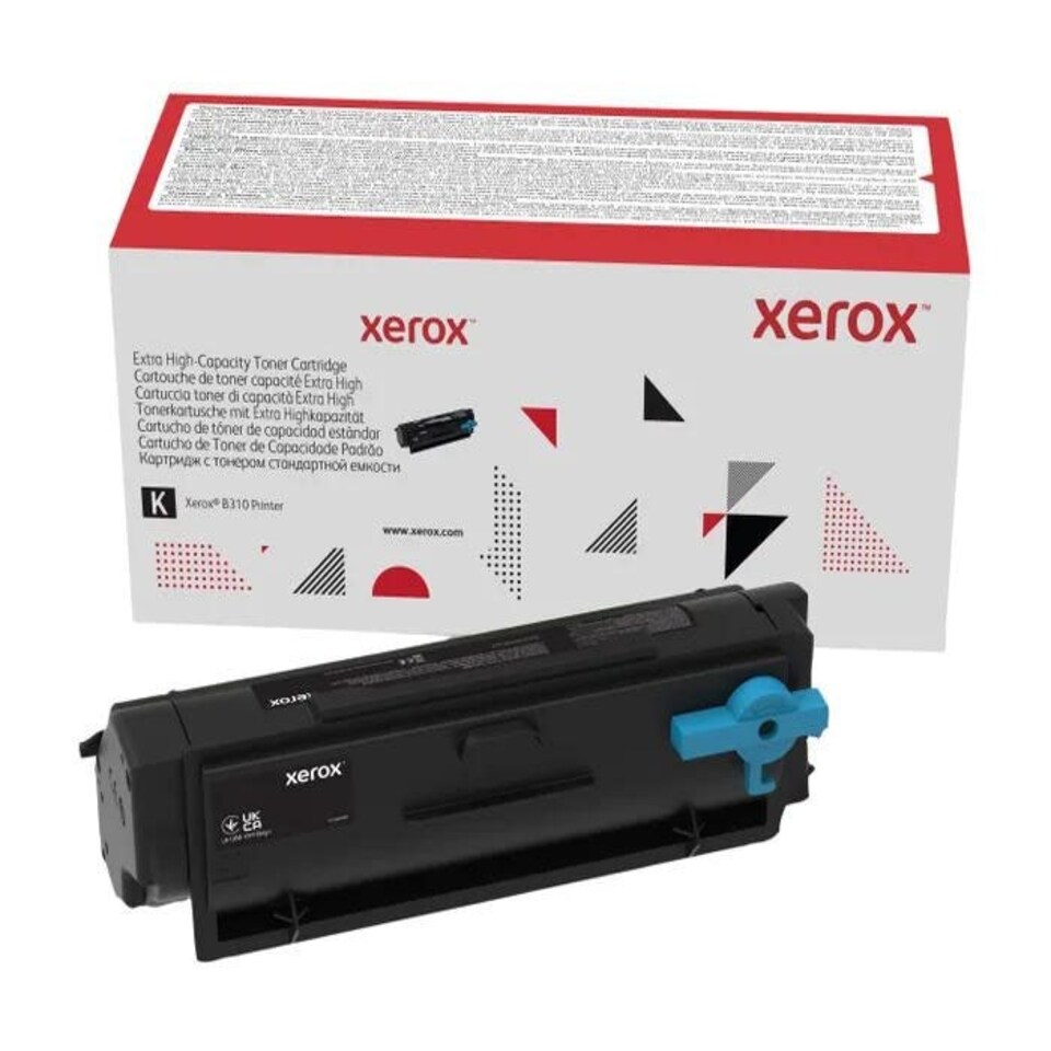 Xerox Black Extra High Capacity Toner Cartridge 20k pages - 006R04378 N/A