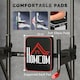 image 4 of HOMCOM Power Tower Station Pull Up Bar w/Adjustable Height for Home Gym Workout