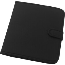 Bullet University A4 Portfolio - Solid Black - 24.4 x 33 x 1.2 cm