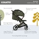 image 2 of Cosatto Woosh Trail Stroller - Multi Terrain, Birth - 25kg (Wildling By Paloma Faith)