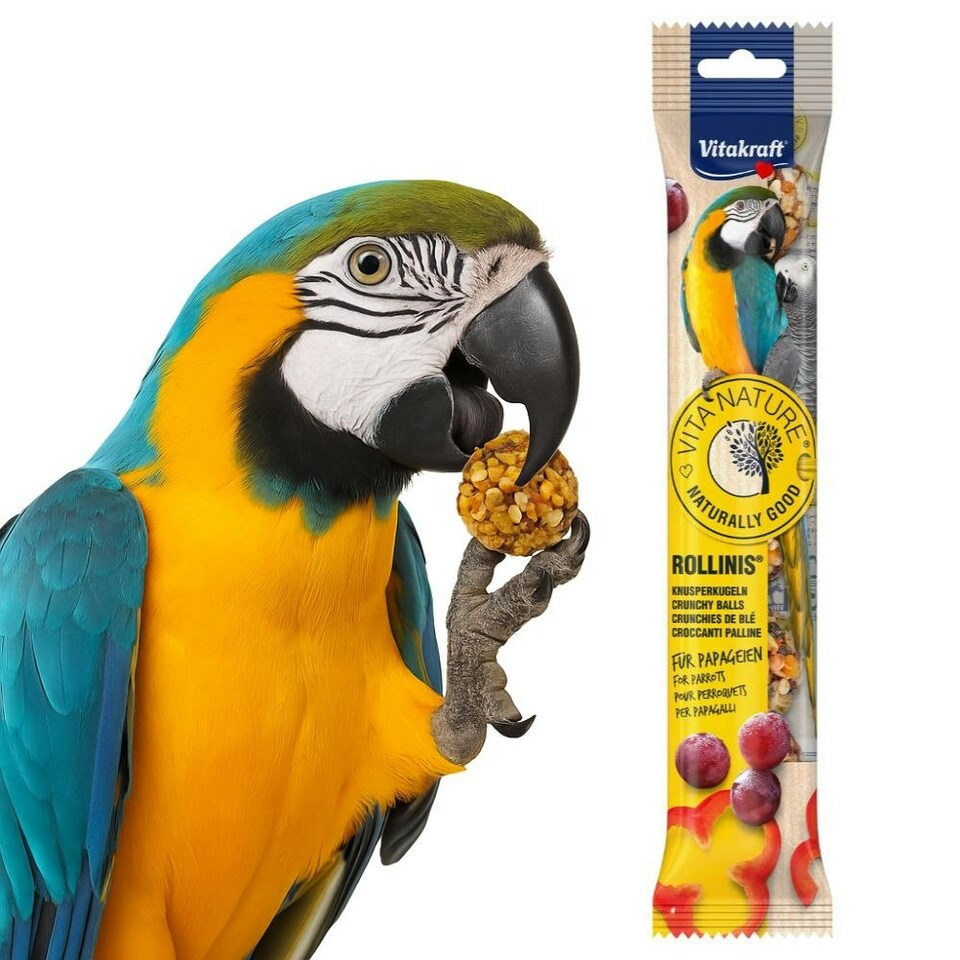 image 1 of Vitakraft Rollinis Crunchy Parrot Treat Balls