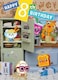 image 1 of Moshi Monsters 8th Birthday 3D Holographic Greetings Card Eighth Birthday