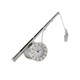 image 3 of Wm.Widdop Miniature Clock Fishing Pole - Satin Silver Finish Silver