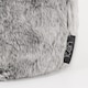 image 7 of Kids Classic Faux Fur Bean Bag Chair Arctic Wolf Grey Bean Bags for Children | Grey | Arctic Wolf Grey | 1