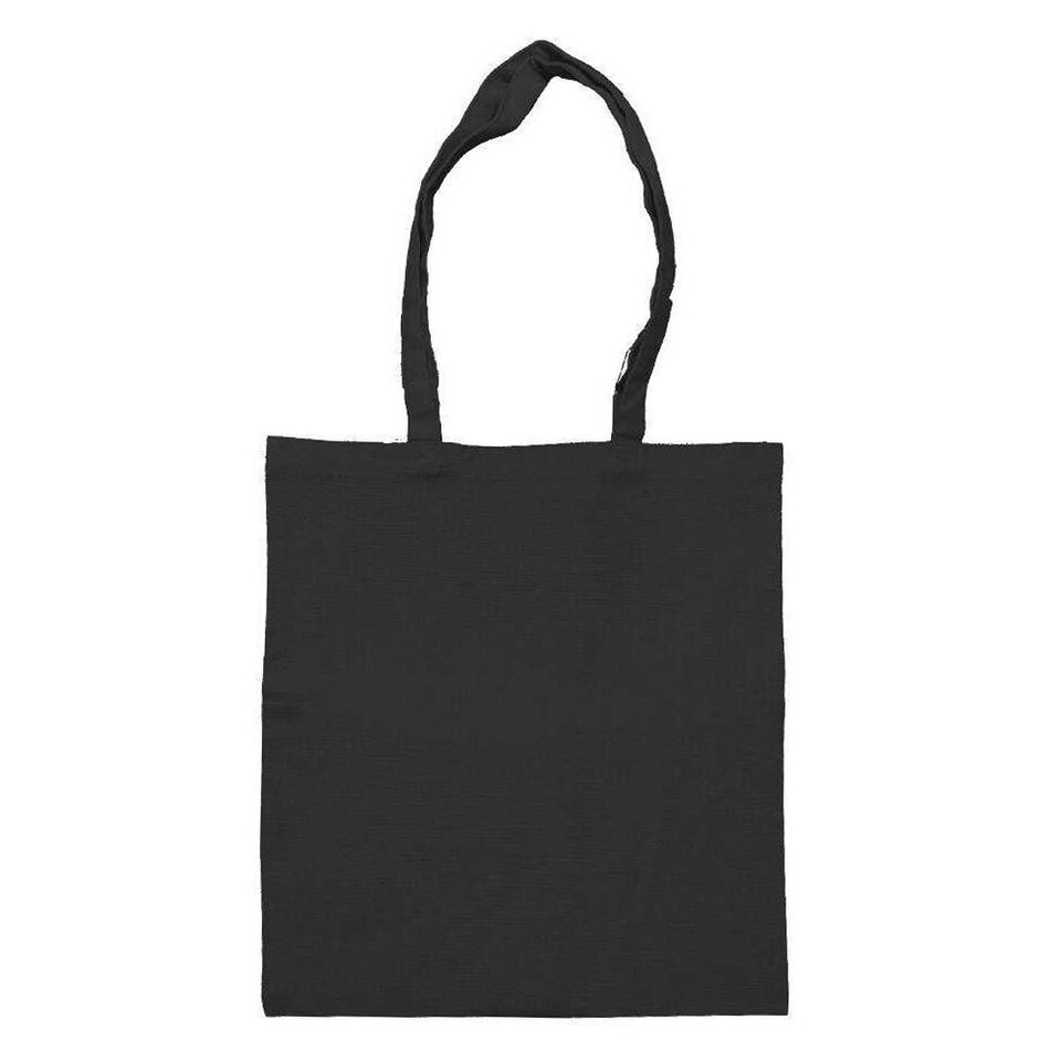 United Bag Store Recycled Cotton Tote Bag - Black - One Size