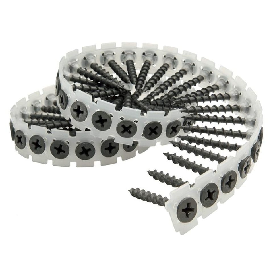 Senco Duraspin Collated Screws, Drywall To Wood - Multi Colour - 3.9 x 45mm