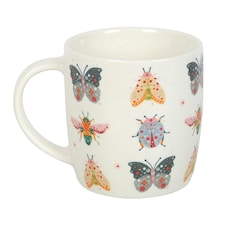 Something Different Floral Bug Mug - White/Multicoloured - One Size