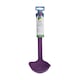 image 7 of Colourworks Silicone Kitchen Ladle with Spout Purple