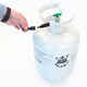 image 2 of Helium Canister with Foil Inflation Adaptor - Fills up to 50 x 9 in balloons