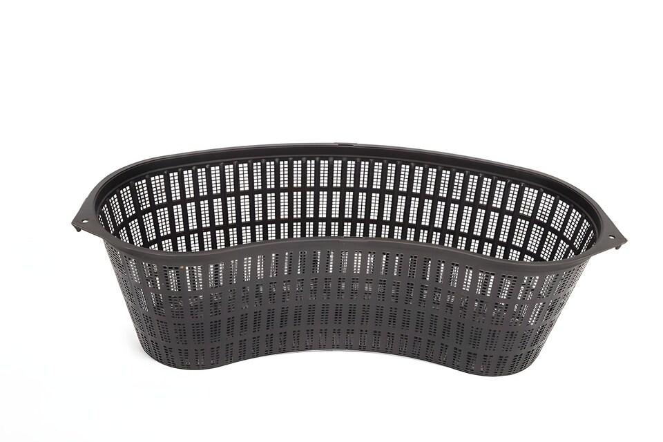image 1 of Aquatic Pond Planting Basket - Contour Kidney - 46cm / 8 Ltr - Mesh Plant Pot for Water Garden Ponds, Protects Roots